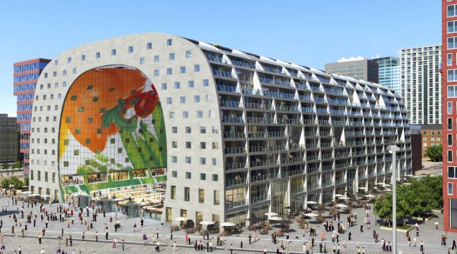 mvrdv, mvrdv anton wubben, interview mvrdv, interview anton wubben, green design, rotterdam market hall, european market hall, market hall architecture, Markthal Rotterdam, green markets, netherlands architecture