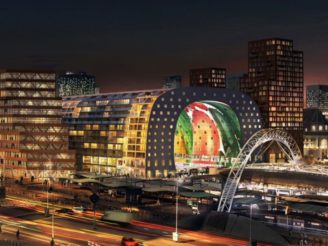 mvrdv, mvrdv anton wubben, interview mvrdv, interview anton wubben, green design, rotterdam market hall, european market hall, market hall architecture, Markthal Rotterdam, green markets, netherlands architecture