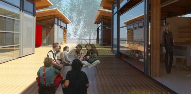 sprout space, perkins + will, green design, sustainable design, green classroom, best re-locatable classroom, prefab architecture, prefab housing, sustainable architecture, sustainable building, green design