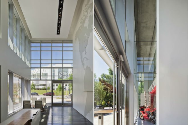 1315 Peachtree, Perkins Will, highest scoring leed platinum project, leed platinum, eco offices, atlanta, green offices