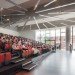 perforated facade, H2o Architects, 5 Green Star school,GreenStar Education tool, Advanced Technologies Centre, concrete prefab facade, Australia green school, Melbourne green design,
