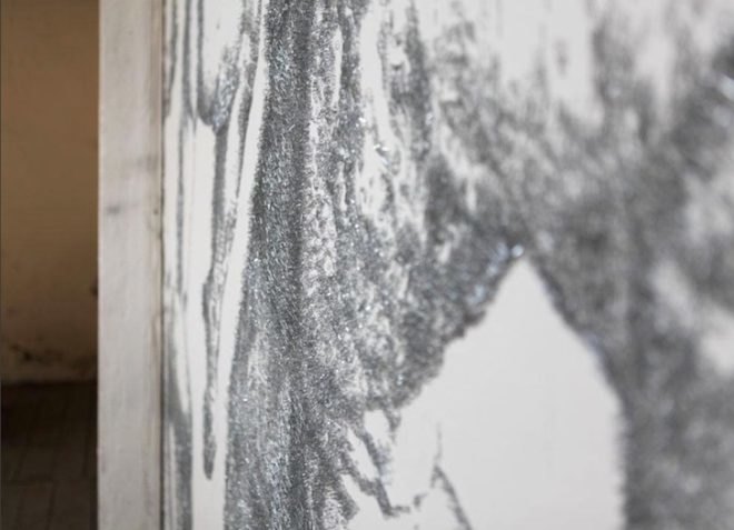 Baptiste Debombourg, Aggravure III, France, Paris, recycled materials, staple, staple art, Air Force One, green design, sustainable design, adaptive reuse, eco-design, art, eco-art, Aggravure III, 16th century engravings, renaissance