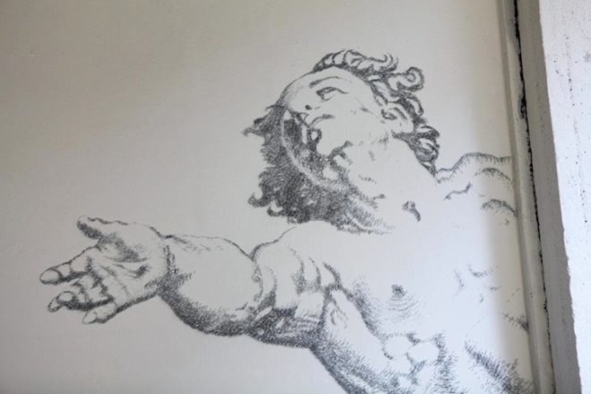 Baptiste Debombourg, Aggravure III, France, Paris, recycled materials, staple, staple art, Air Force One, green design, sustainable design, adaptive reuse, eco-design, art, eco-art, Aggravure III, 16th century engravings, renaissance