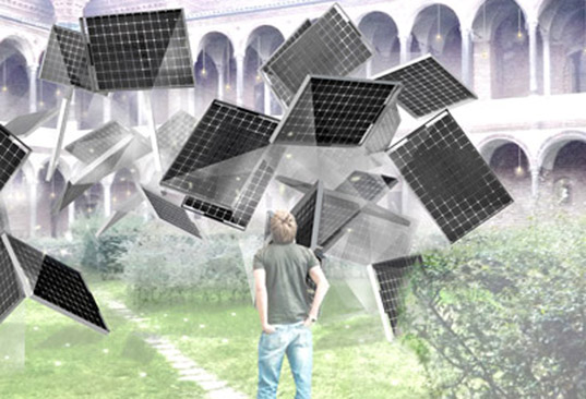 milan design week, milan design week 2012, milan design, milan design fair, green design, eco design, sustainable design, akihisa hirata, photosynthesis, panasonic, panasonic photosynthesis, akihisa hirata photosynthesis, photosynthesis installation, art installation, electronics installation