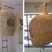 Treehouses, biomimicry, Botanical, green furniture, Green Materials, Recycling / Compost, Animal Farm, human nest, nest, hanging nest, bark, branches, Porky Hefer, biodegradable pod, retreat pod