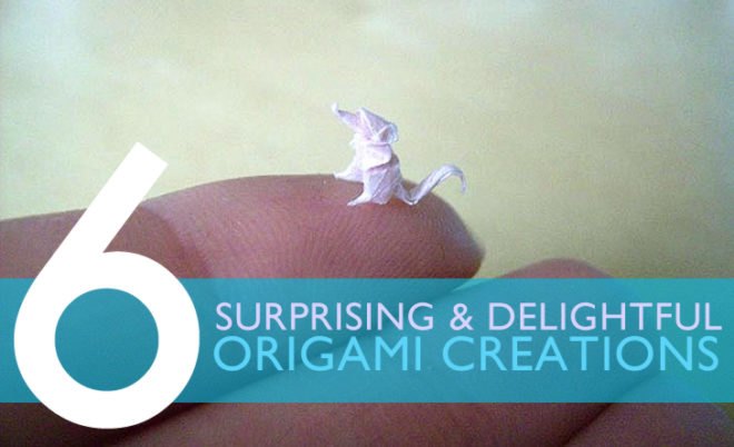Art, Green Materials, Recycling / Compost, Anja Markiewicz, german art, Nano-Origami, ephemeral art, recyclable paper, biodegradable paper, paper art, paper sculpture, Postdam, origami, origami animals, tiny art,