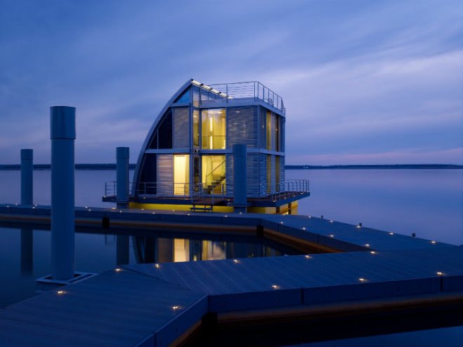 Ar-Che Aqua Floathome, Steeltec37, floating houses, floating home, germany, lausitz resort,