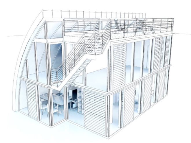 Ar-Che Aqua Floathome, Steeltec37, floating houses, floating home, germany, lausitz resort,
