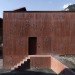 green design, eco design, sustainable design, Scharans, Switzerland, Atelierhouse Bardill, adaptive reuse, Valerio Olgiati, music studio, open air studio, circular cut out