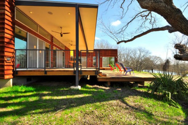 Blanco River House, Ma Modular, modular housing, prefab house, prefab, modular
