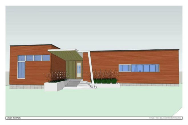Blanco River House, Ma Modular, modular housing, prefab house, prefab, modular