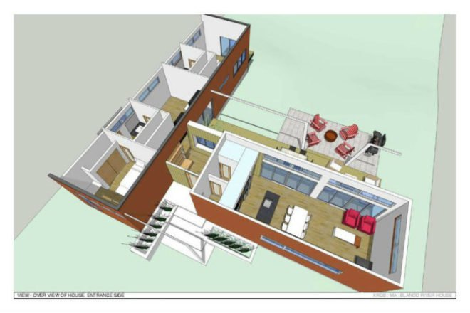 Blanco River House, Ma Modular, modular housing, prefab house, prefab, modular