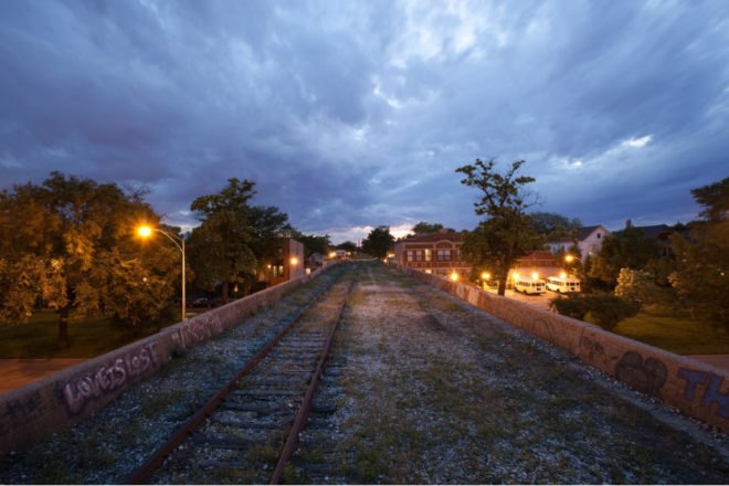 Bloomingdale Trail, ARUP, Chicago, Ross Barney Architects, Michael van Valkenburgh Associates, chicago high line, landscape architecture, urban park, elevated park, abandoned rail line