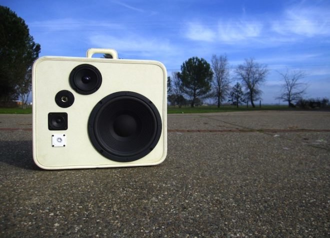 green design, recycled, design, eco-design, BoomCase, Mr. Simo, creative re-use, up cycling, adaptive re-use, boom boxes, vintage suitcases, design, art, music