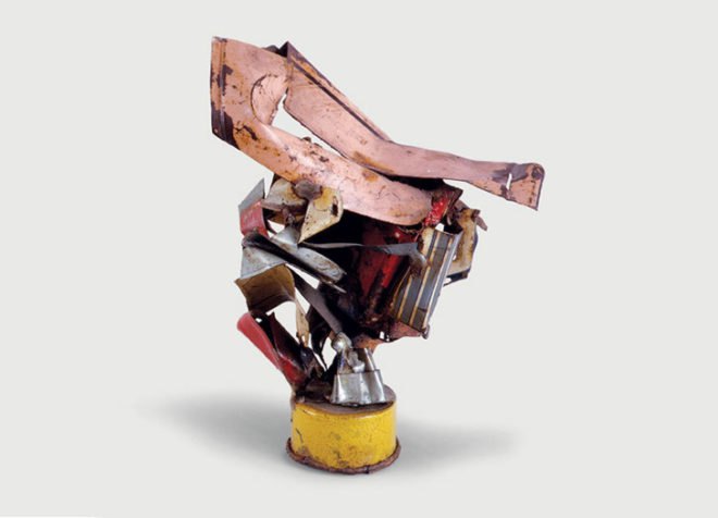 green design, eco design, sustainable design, recycle art, recycled materials, John Chamberlain, recycled cars, car sculptures, Guggenheim Museum, Museum Mile