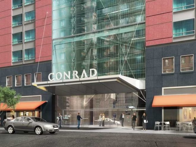 Hilton, Battery Park, Rooftop bar, The Conrad, Battery Park City, rooftop lounge, conrad hotel new york, conrad new york