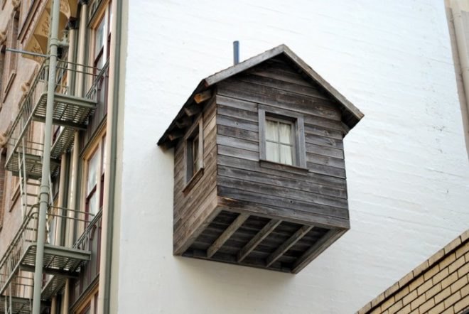 San Francisco, Manifest Destiny, Jenny Chapman, Mark Reigelman, Public Art, Cabin, Urban Design