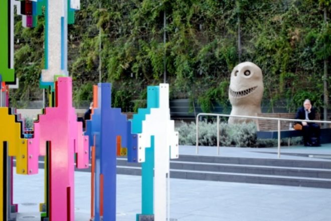 San Francisco, Privately Owned Public Spaces, Borofsky, POPOS, 555 Mission, Park, Urban Garden, Public Art