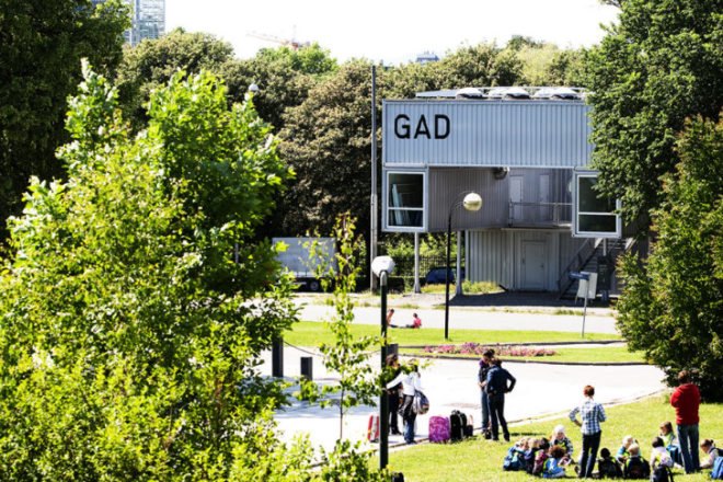 GAD, mmw architects, shipping containers, shipping container art gallery, cargotecture, art gallery, art museum, mobile museum, mobile gallery