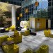 Galen Lobby, formwerkz, ascendas, natural ventilation, green interiors, shipping container cafe, upcycled furniture, recycled materials