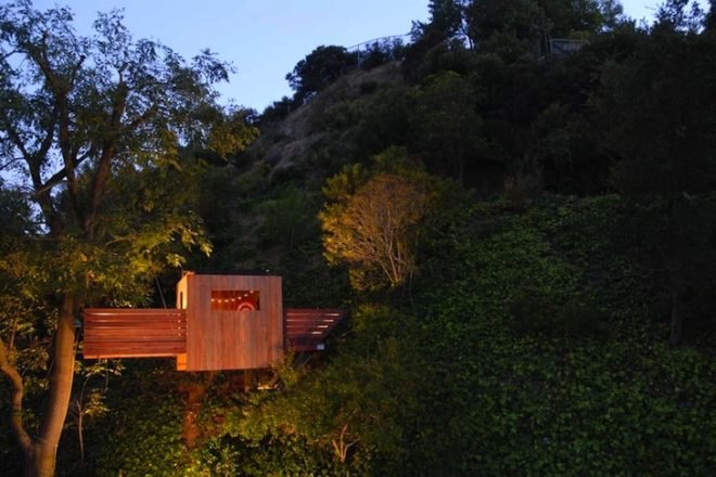 Dustin Feider, O2 Treehouse, tree house designs, 6 unique treehouse designs, green design, tree tops, sustainable design, eco design, tree top dwellings, recycled materials, FSC certified wood, bamboo,