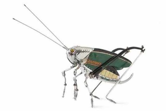 Edouards Martinet, recycled bicycles, Recycled Vehicles, french art, recycled metal