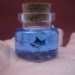 art, Tiny World in a Bottle, Izumi Akinobu, tiny art, paper art, tiny bottles, tiny environments, paper animals, paper art, tiny environments