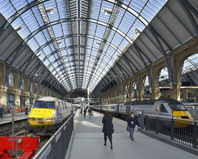 Kings Cross Station, John McAslan Partners, london, green renovation, restoration, railway station, train station,