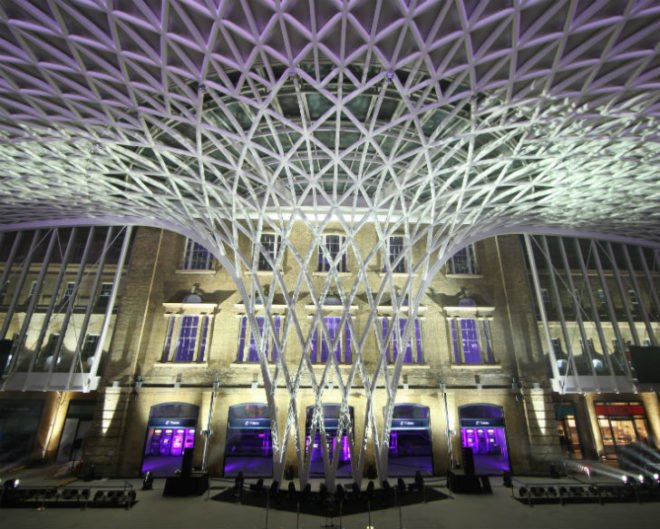 Kings Cross Station, John McAslan Partners, london, green renovation, restoration, railway station, train station,