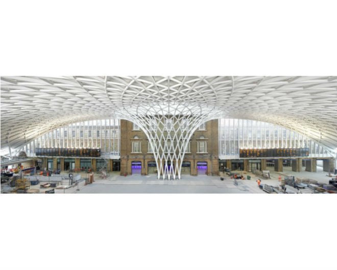 Kings Cross Station, John McAslan Partners, london, green renovation, restoration, railway station, train station,