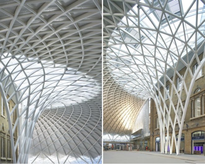 Kings Cross Station, John McAslan Partners, london, green renovation, restoration, railway station, train station,
