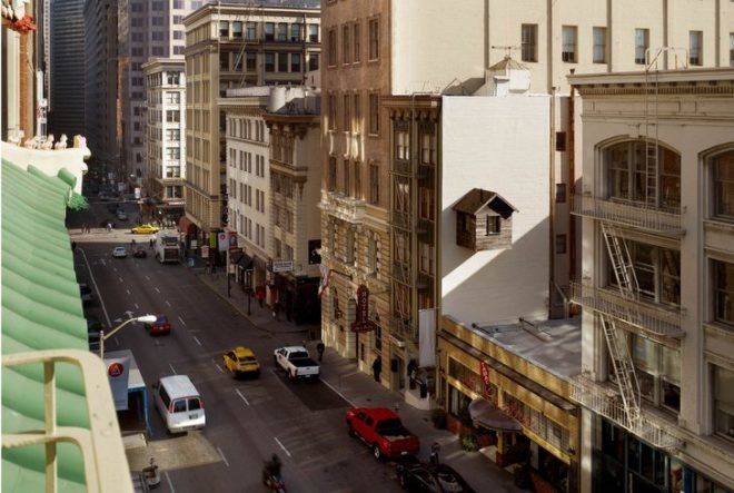 San Francisco, Manifest Destiny, Jenny Chapman, Mark Reigelman, Public Art, Cabin, Urban Design
