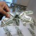green design, eco design, sustainable design, moneygami, money origami, Japanese American National Museum, Los Angeles, Folding Paper: The Infinite Possibilities of Origami, Sipho Mabona, folded dollar bills, money art