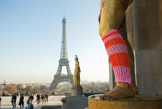 Magda Sayeg, Knitta Please, KnittaPlease, yarn bombing, art, street art, graffiti, yarn graffiti, crafts, etsy, diy, knitting