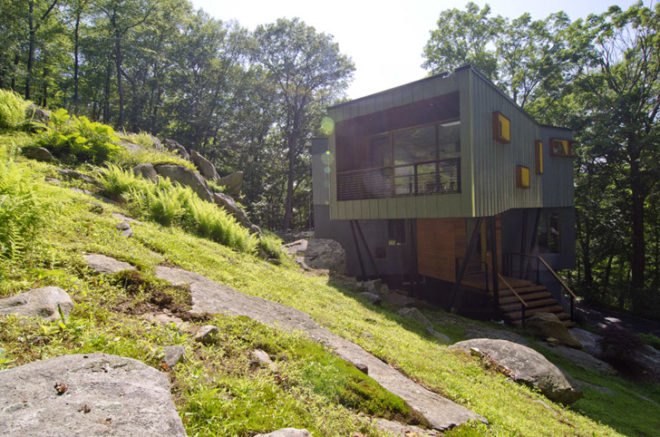 green design, eco design, sustainable design, Upstate New York, DPR House, Method Architecture, AIA Honor Award, Adaptive reuse, Pound Ridge, Pound Ridge renovation