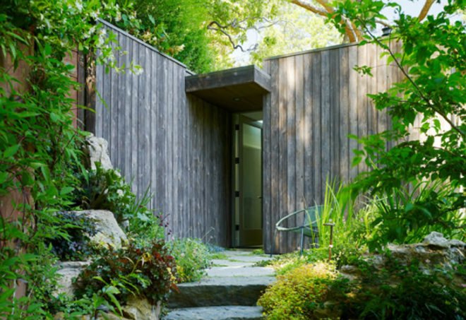 Mill Valley Cabins, Feldman Architecture, green roof, living roof, yoga studio, art studio, accessory dwelling unit