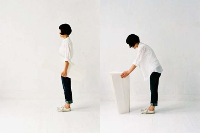 green furniture, green Interiors, Recycling / Compost, green design, paper accordion, paper table, paper lamp, Japanese design, green furniture, Japanese fan, miso, Hiromitsu Konishi, Kyoto