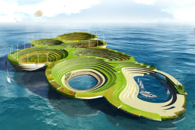 Noah's Ark, eVolo Competition, sustainable city, floating city, floating world, eVolo