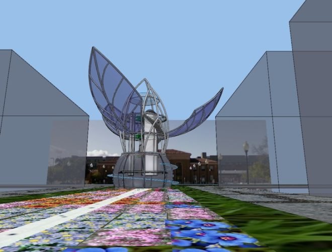 organograph, public art, san jose, Bill Washabaugh, Chico MacMurtie, Geo Homsy, climate model