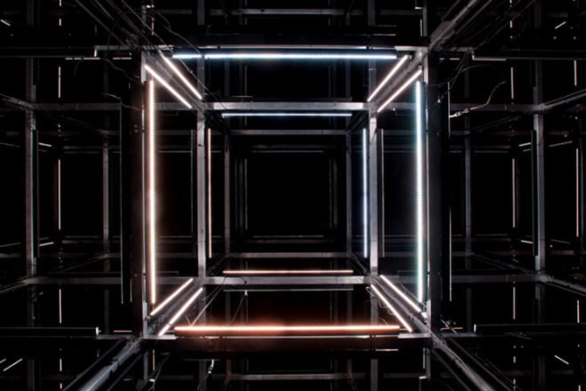Origin, United Visual Artists, scanner, led, led light installation, installation, led art