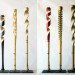 Peter Schuyff baseball bat sculptures, Peter Schuyff sculptures, Peter Schuyff, baseball bat sculptures, recycled materials sculptures, Peter Schuyff baseball bats, Peter Schuyff eye catching sculptures, recycled materials, sustainable design, green design, recycled baseball bats