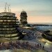 Hotel Architecture, High Rise Architecture, Real Madrid, Spanish Soccer, Spanish Football, United Arab Emirates, Artificial Islands, Holiday Resort, Resort Development, UAE Architecture, Real Madrid Resort, Florentino Perez