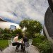 Durbach Block Jaggers, Roslyn Street bar, restaurant, Kings Cross, Sydney, Australia, green design, sustainable design, eco-design, small footprint, tile-clad bar, rooftop garden, indigenous flora