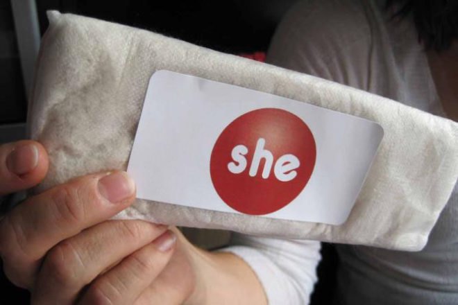 SHE28, SHE, feminine hygiene, menstrual products, eco-friendly pads, UNICEF, Rwanda