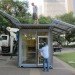 Adaptive Container, SPACE, Houston, Texas, shipping containers, recycled materials, upcycled design, green design, sustainable design, portable design, eco-design, solar power, rooftop solar panels,