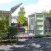 Adaptive Container, SPACE, Houston, Texas, shipping containers, recycled materials, upcycled design, green design, sustainable design, portable design, eco-design, solar power, rooftop solar panels,