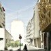 Shipping Pallet Facade, Stephane Malka, shipping pallets, reskinning, paris, student housing, parasitic architecture
