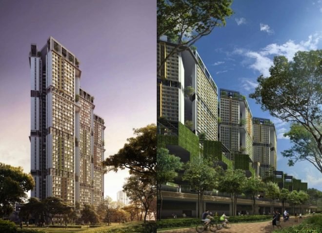 Skyville, Skyville @ Dawson, WOHA, green design, sustainable design, Singapore, social housing, affordable housing, solar power, prefab construction, green design, sustainable design, eco-design, passive design, clean energy, green development, sustainable development