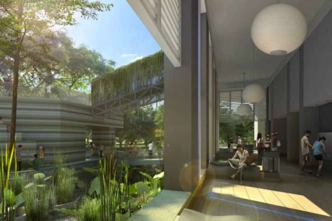Skyville, Skyville @ Dawson, WOHA, green design, sustainable design, Singapore, social housing, affordable housing, solar power, prefab construction, green design, sustainable design, eco-design, passive design, clean energy, green development, sustainable development