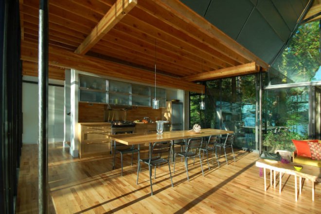 Sneeoosh Cabin, ZeroPlus, low impact home, prefab, puget sound, tent home